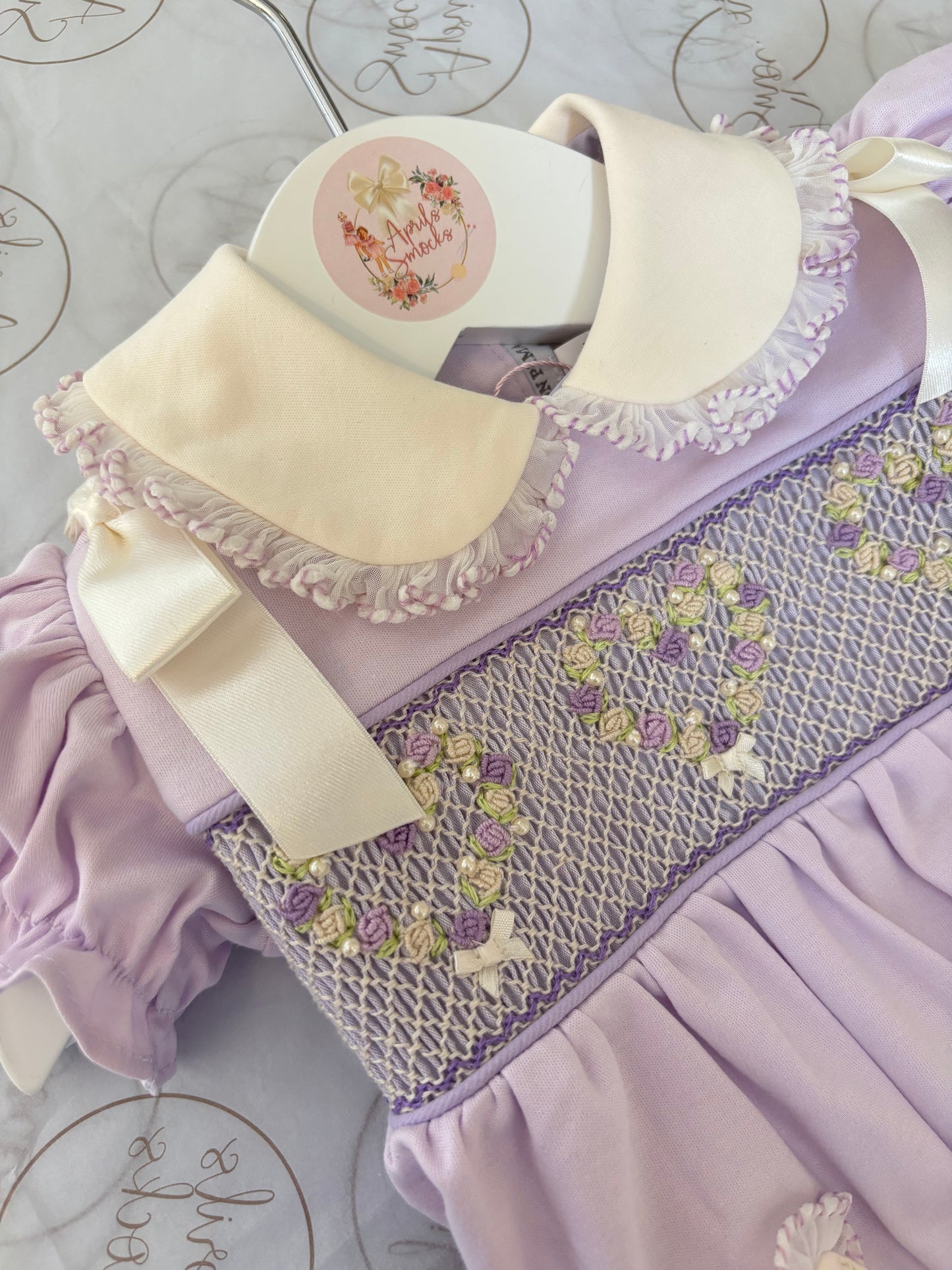 Lilac Pima Bubble Romper