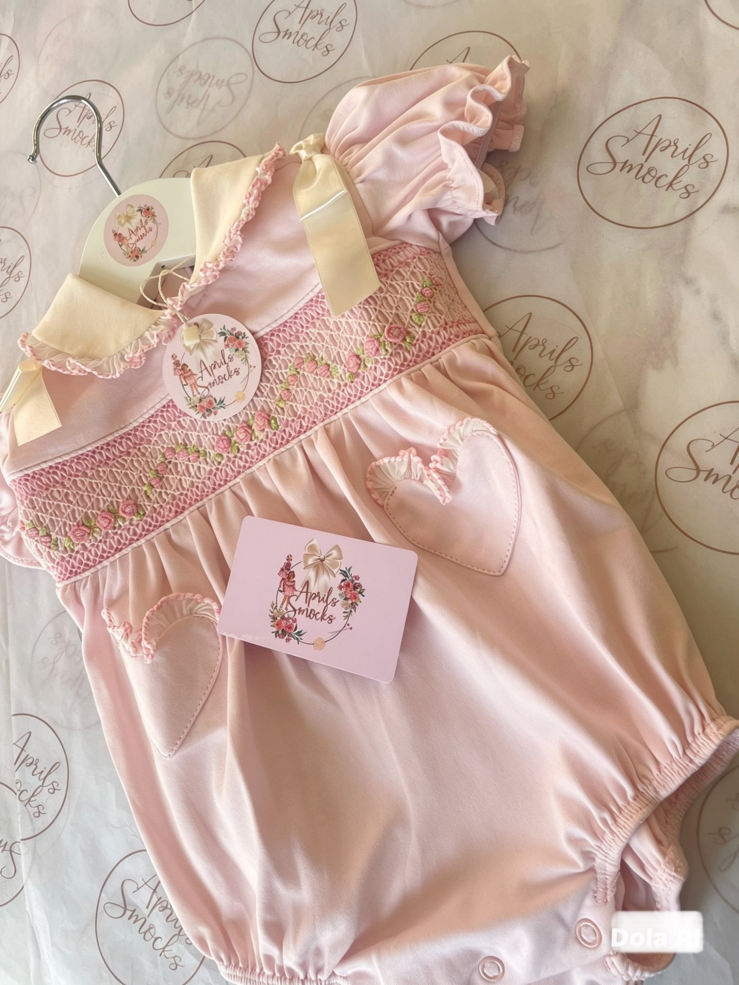 Girls Pima Bubble Romper