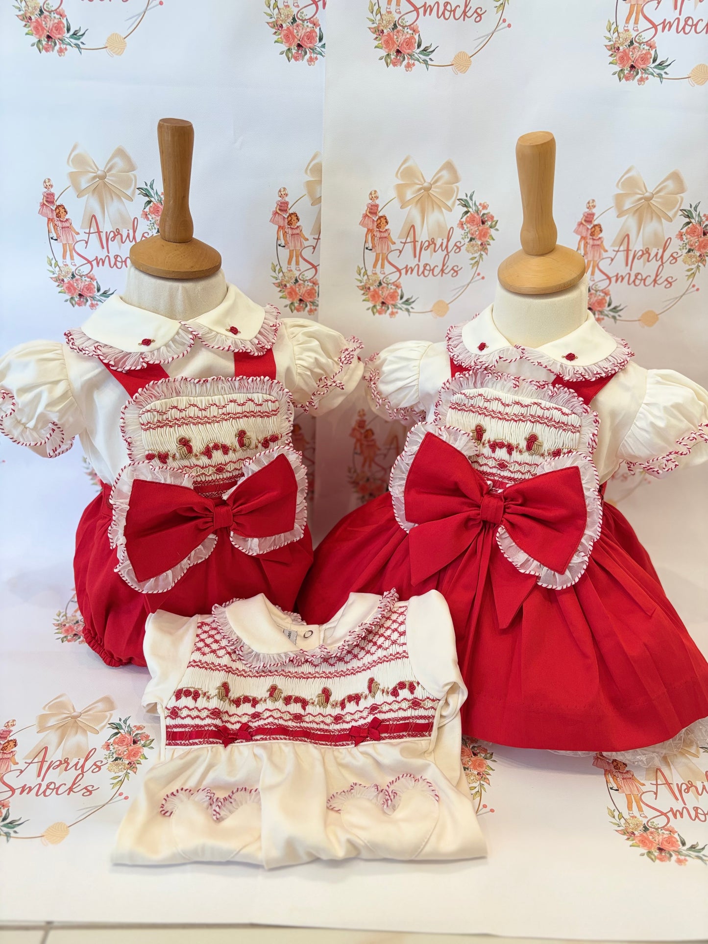 Luxe Red Robin Romper