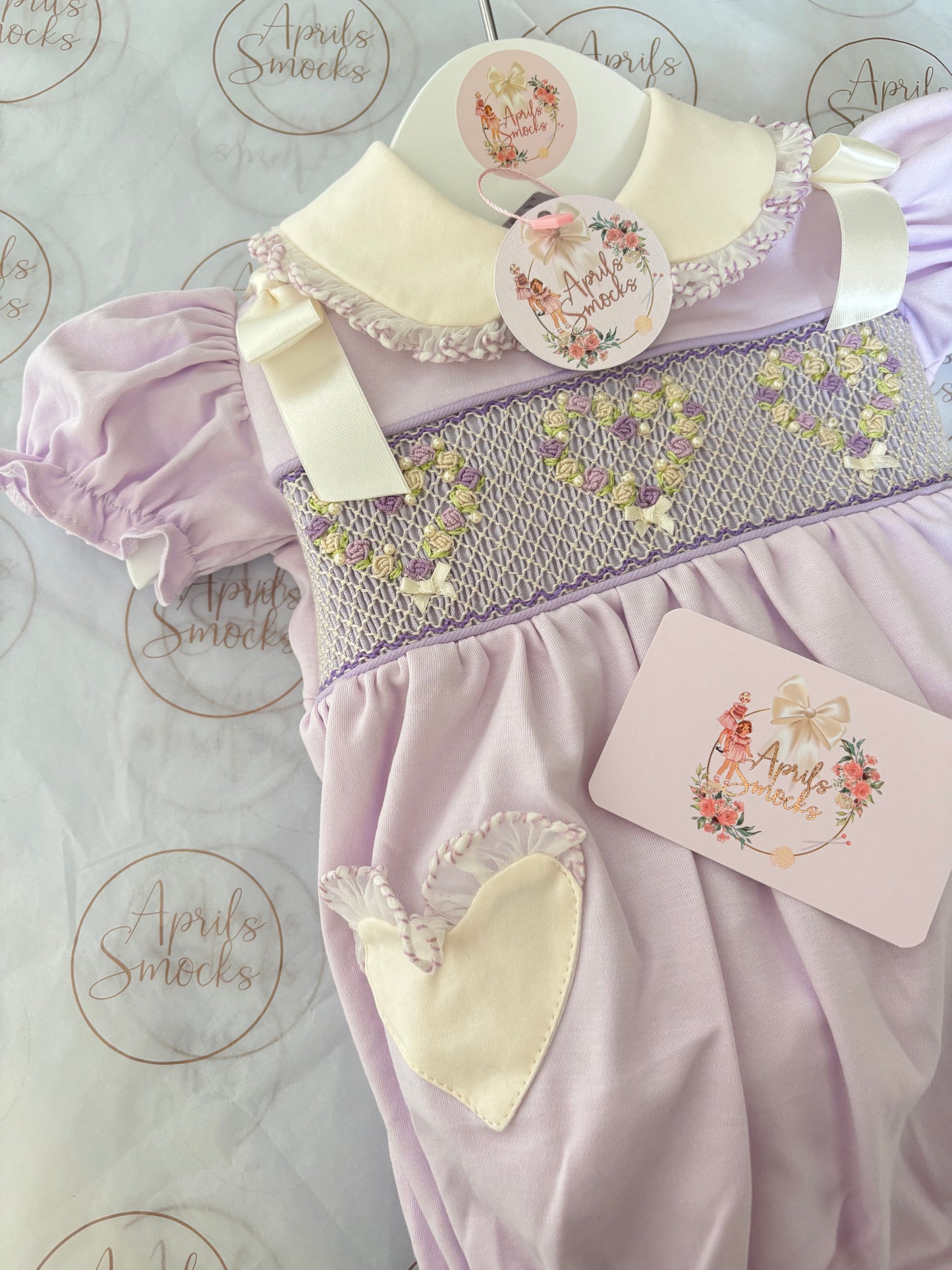 Lilac Pima Bubble Romper