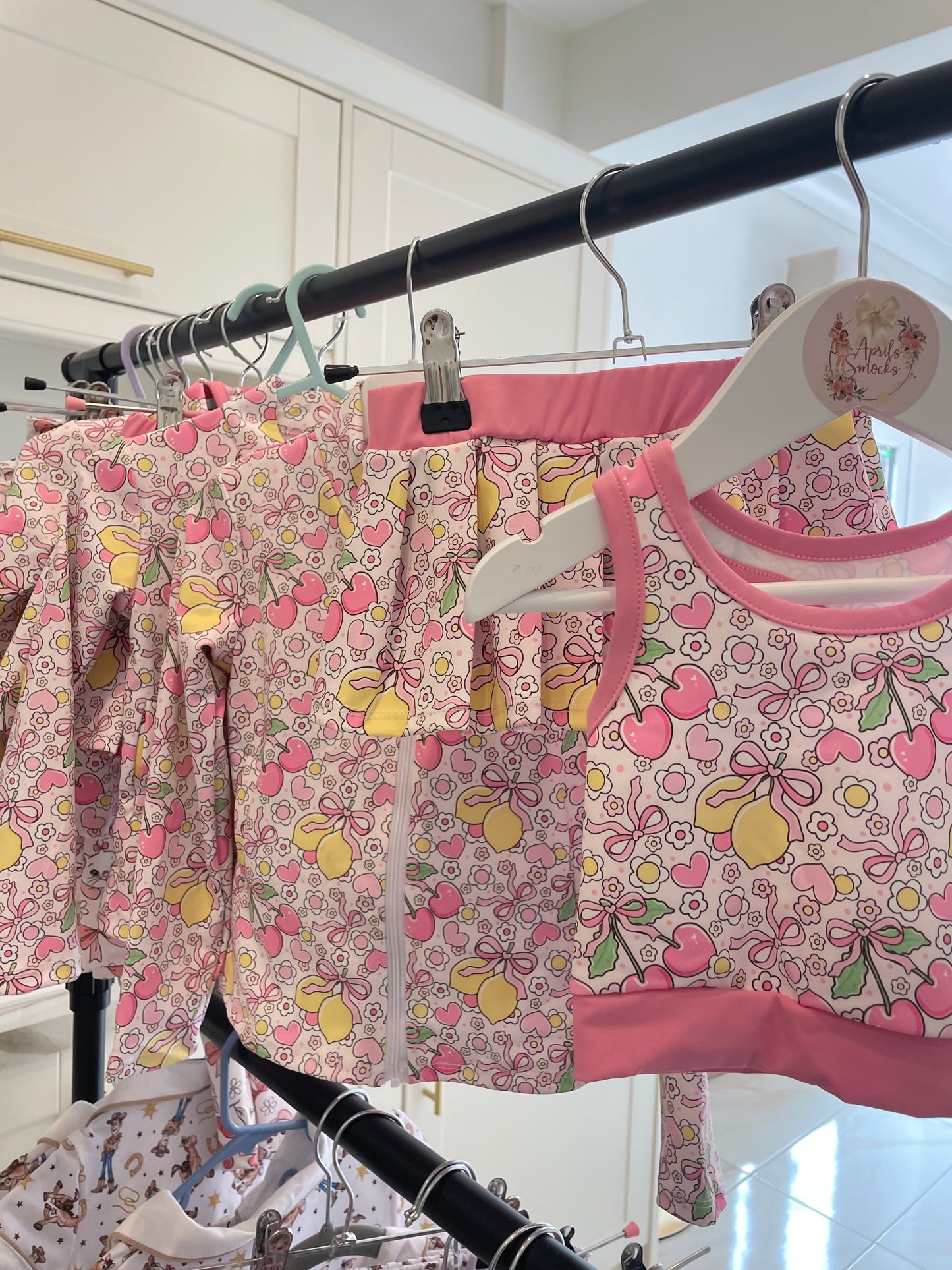 Girls 3 Piece Skort Set