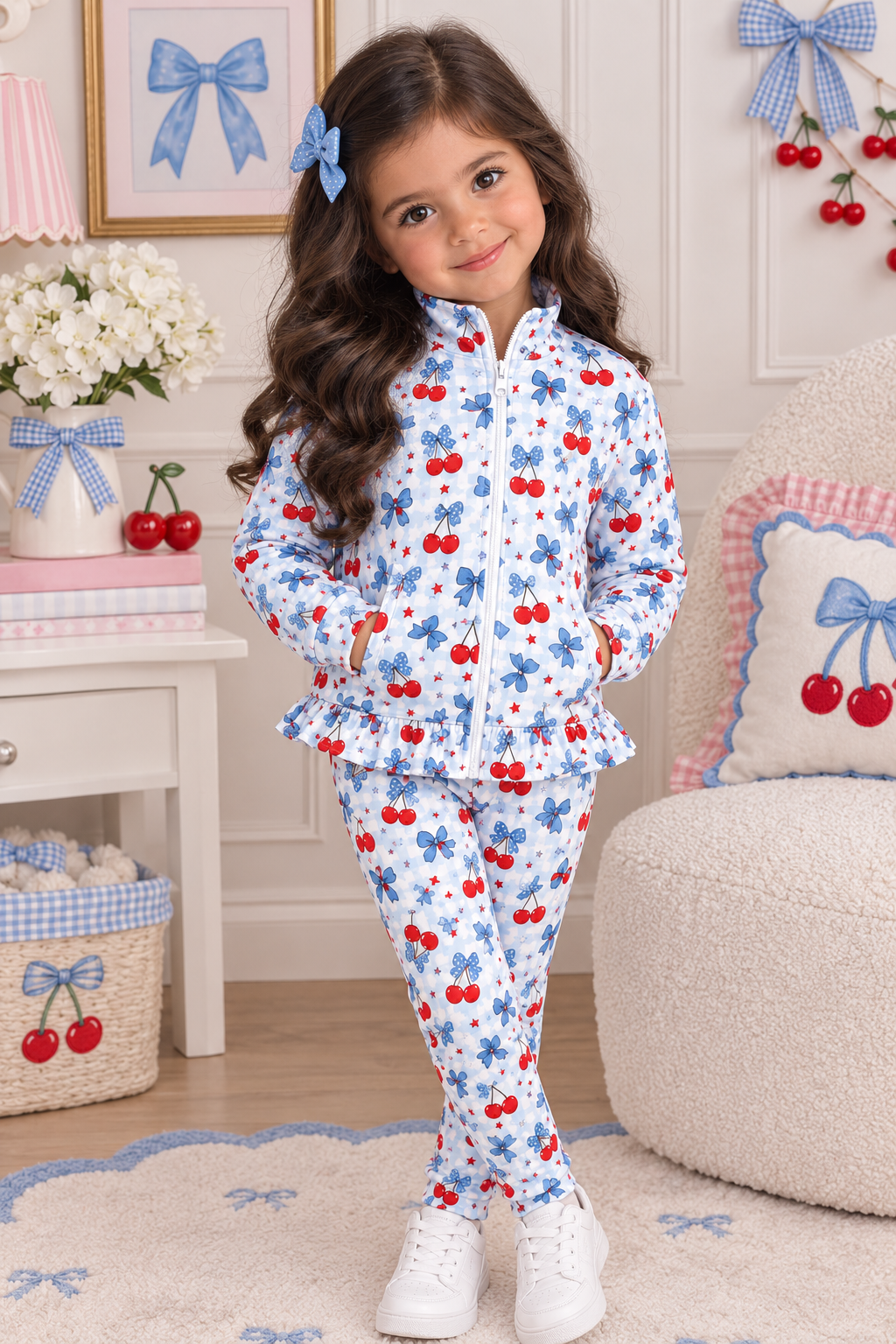 Winter Berry 4 Piece Tracksuit Set