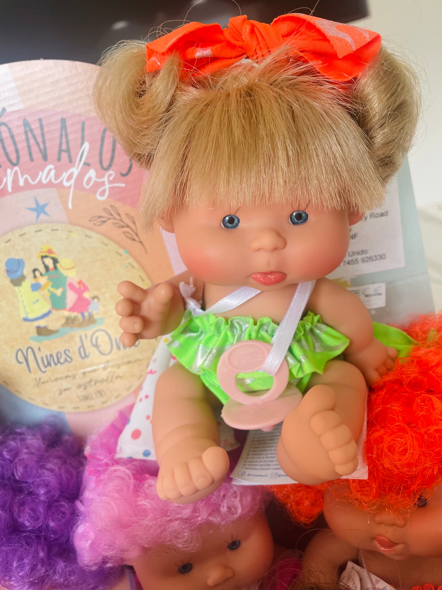 Pepote Doll With Dummy vanilla scent
